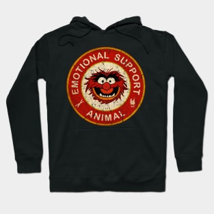 Vintage Animal Support Emotional Hoodie